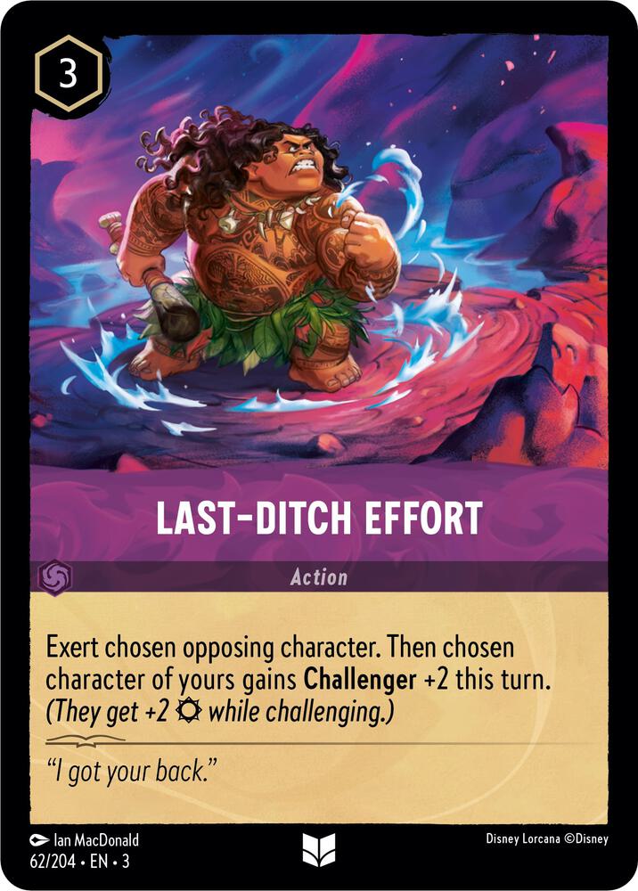 Last Ditch Effort 62/204 (Into the Inklands) 