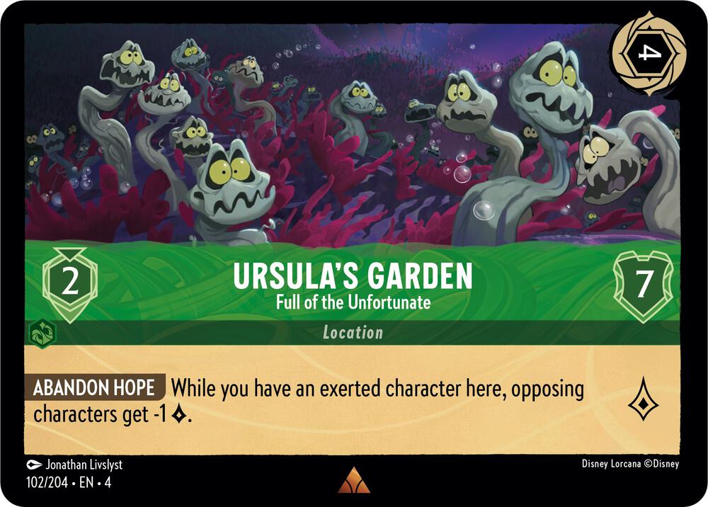 Ursulas Garden Full of the Unfortunate 102/204 (Ursula's Return) 
