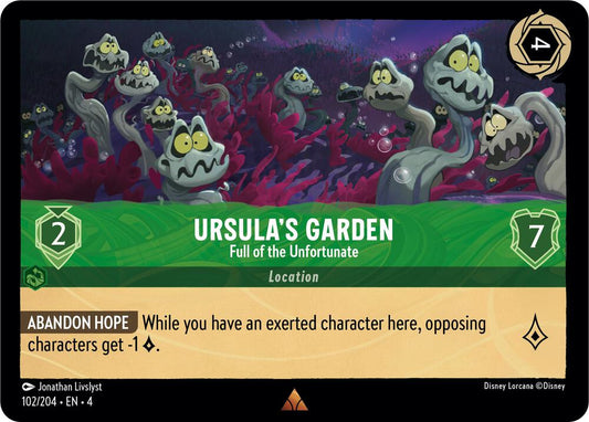 Ursulas Garden Full of the Unfortunate 102/204 (Ursula's Return) 