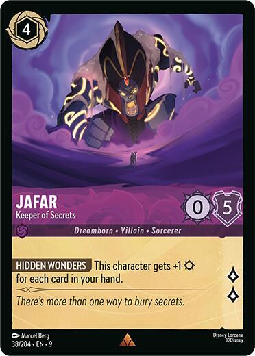 Jafar Keeper of Secrets 38/204 (Fabled) 