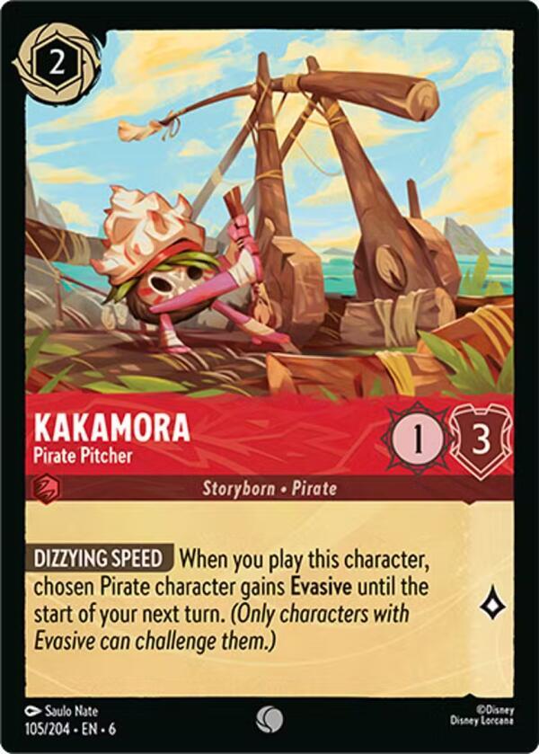 Kakamora Pirate Pitcher 105/204 (Azurite Sea) 