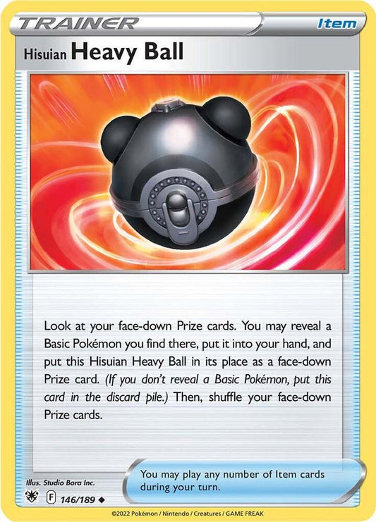 Hisuian Heavy Ball 146/189 (SWSH10: Astral Radiance) 