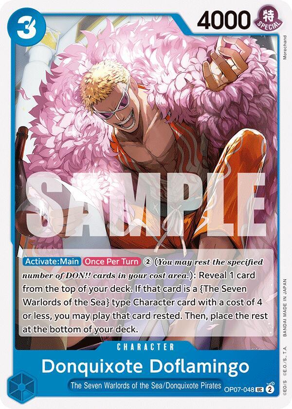 Donquixote Doflamingo OP07-048 (500 Years in the Future) 