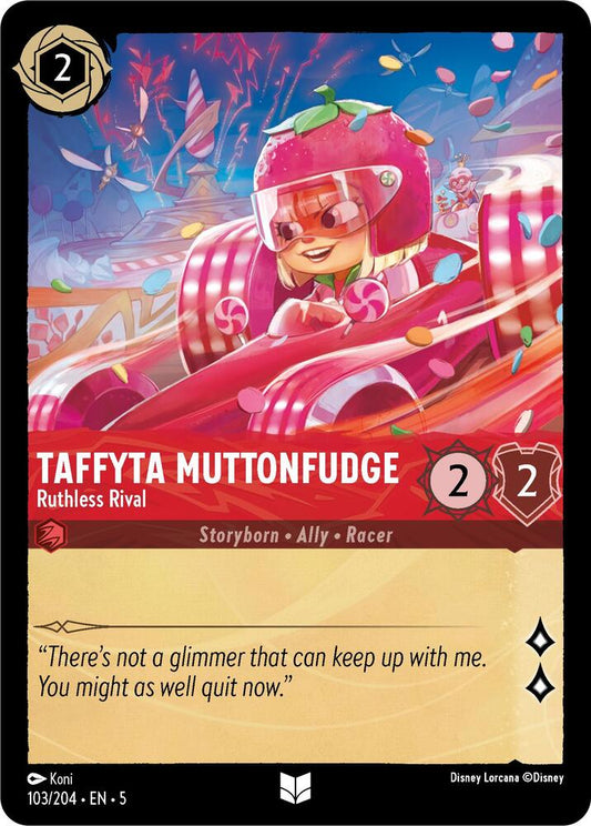 Taffyta Muttonfudge Ruthless Rival 103/204 (Shimmering Skies)  - Cold Foil