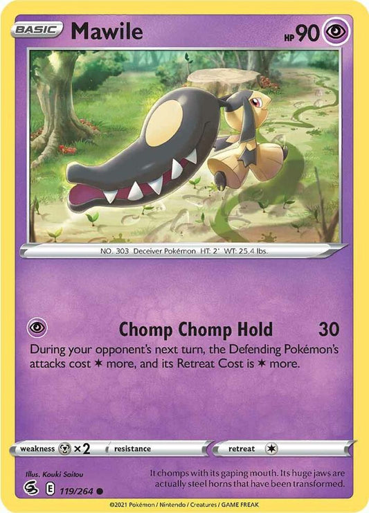 Mawile 119/264 (SWSH08: Fusion Strike) 