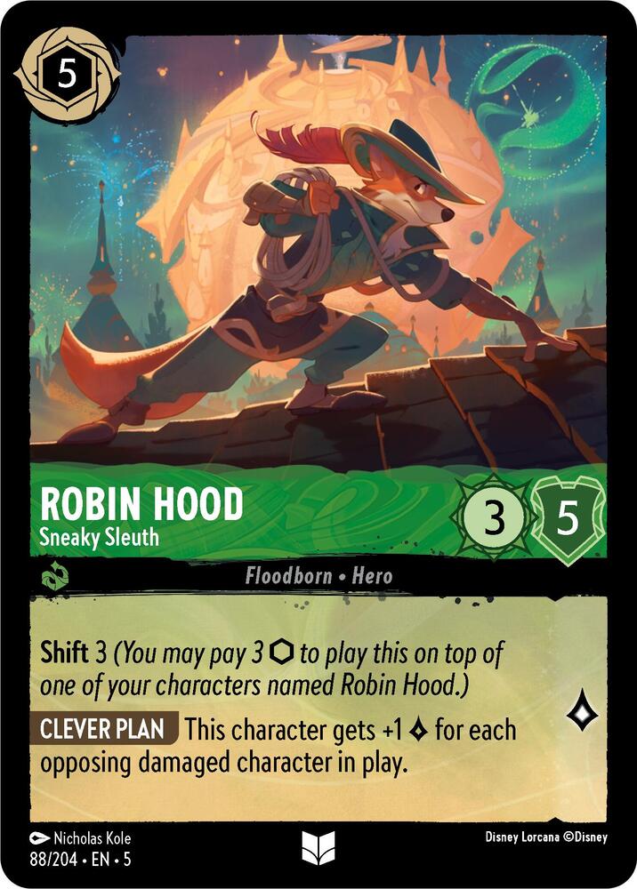 Robin Hood Sneaky Sleuth 88/204 (Shimmering Skies) 