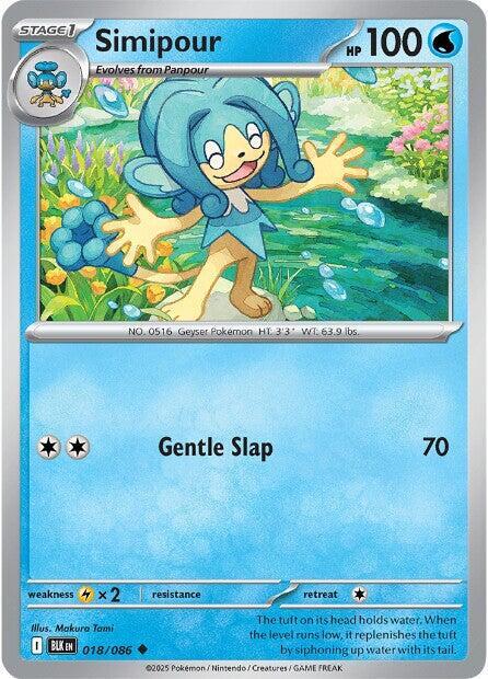 Simipour 018/086 (SV: Black Bolt) 