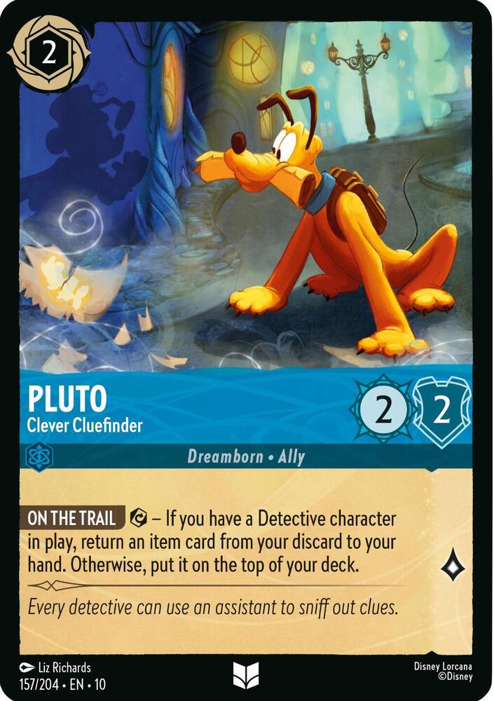 Pluto, Clever Cluefinder 157/204 (Whispers in the Well) 