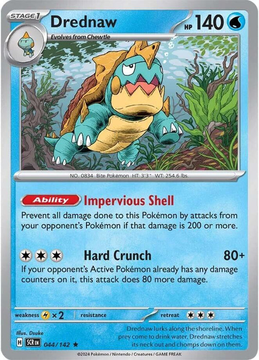 Drednaw 044/142 (SV07: Stellar Crown)  - Holofoil