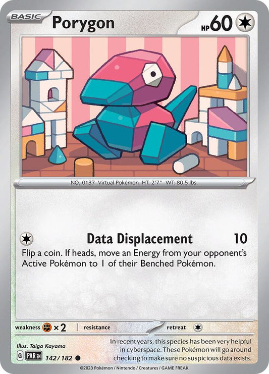 Porygon 142/182 (SV04: Paradox Rift) 
