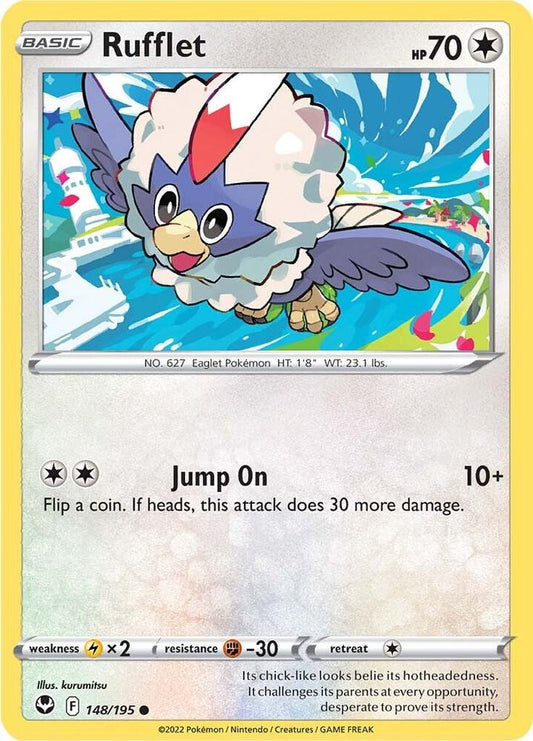 Rufflet 148/195 (SWSH12: Silver Tempest) 