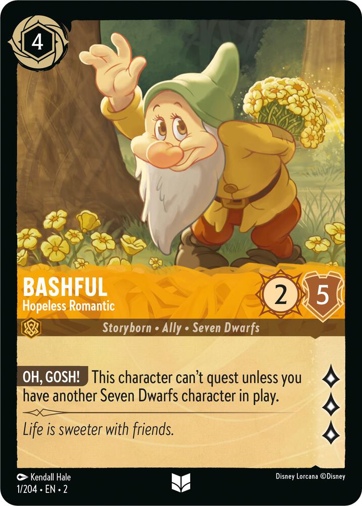 Bashful, Hopeless Romantic 1/204 (Rise of the Floodborn) 