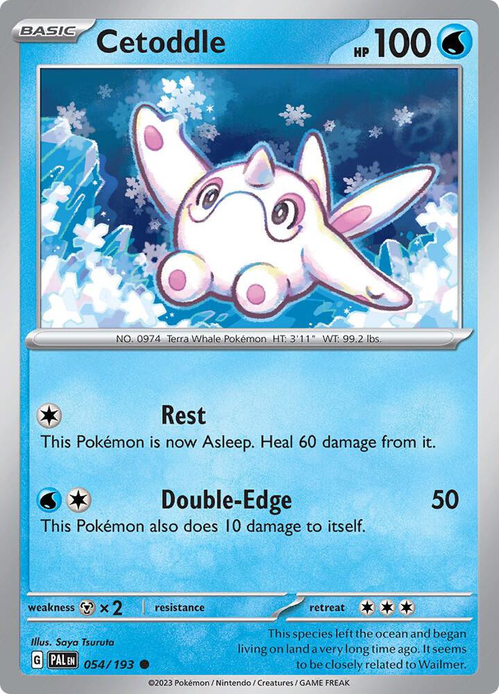 Cetoddle 054/193 (SV02: Paldea Evolved) 