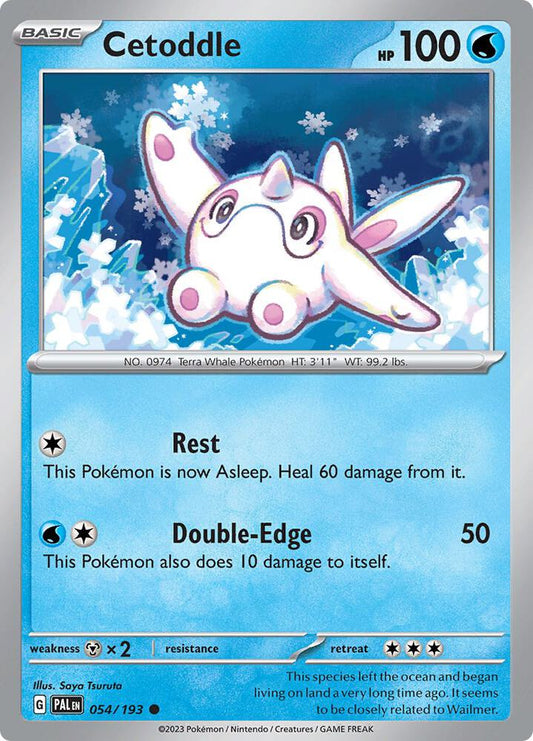 Cetoddle 054/193 (SV02: Paldea Evolved) 