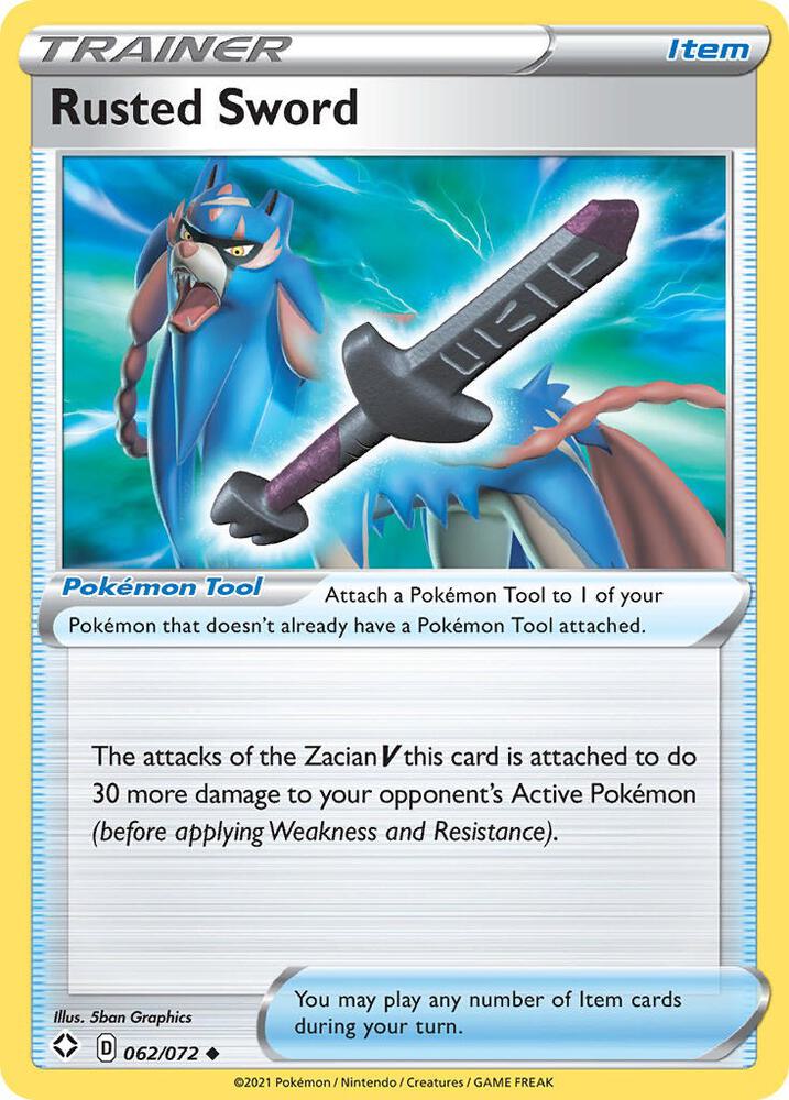 Rusted Sword 062/072 (Shining Fates) 