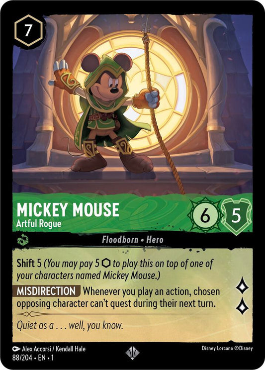 Mickey Mouse Artful Rogue 88/204 (The First Chapter) 