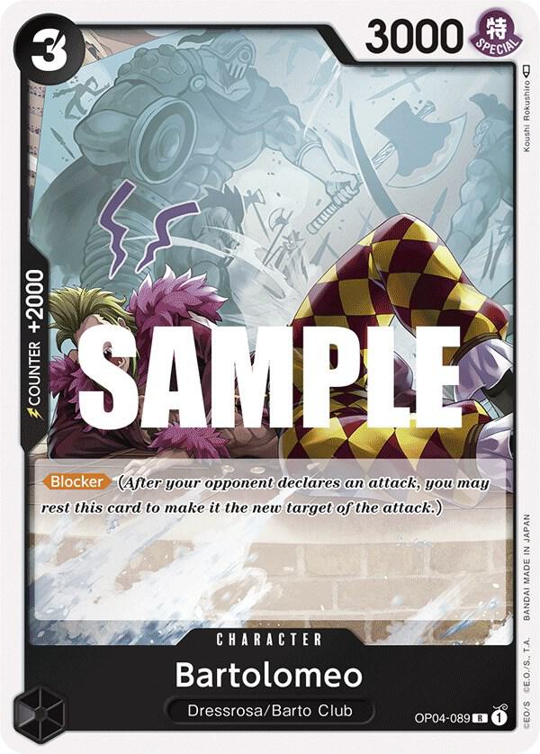 Bartolomeo OP04-089 (Kingdoms of Intrigue)  - Foil