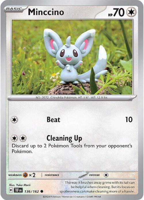 Minccino 136/162 (SV05: Temporal Forces) 