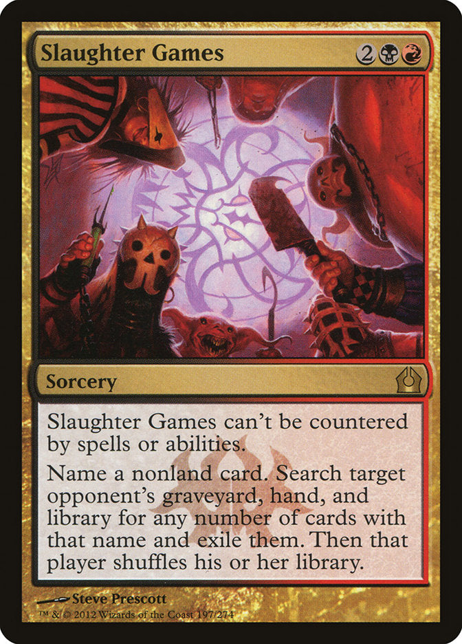 Slaughter Games 197/274 (Return to Ravnica)  - Foil