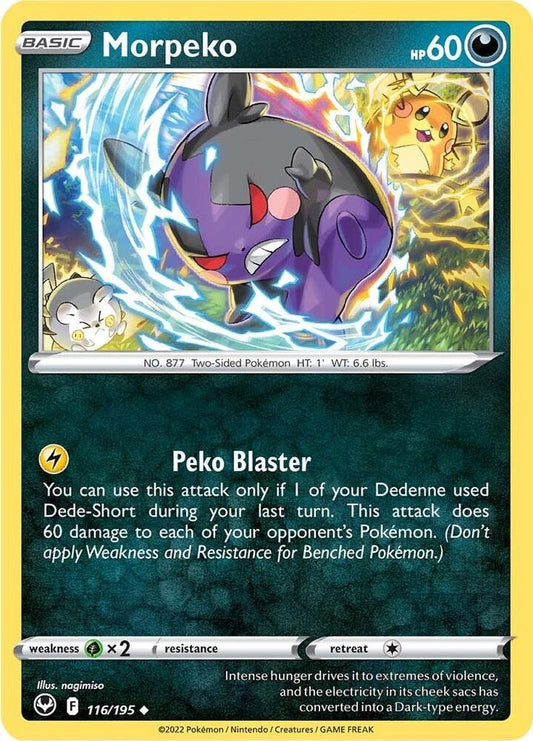 Morpeko 116/195 (SWSH12: Silver Tempest) 