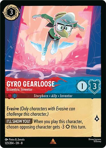 Gyro Gearloose, Eccentric Inventor 123/204 (Reign of Jafar) 