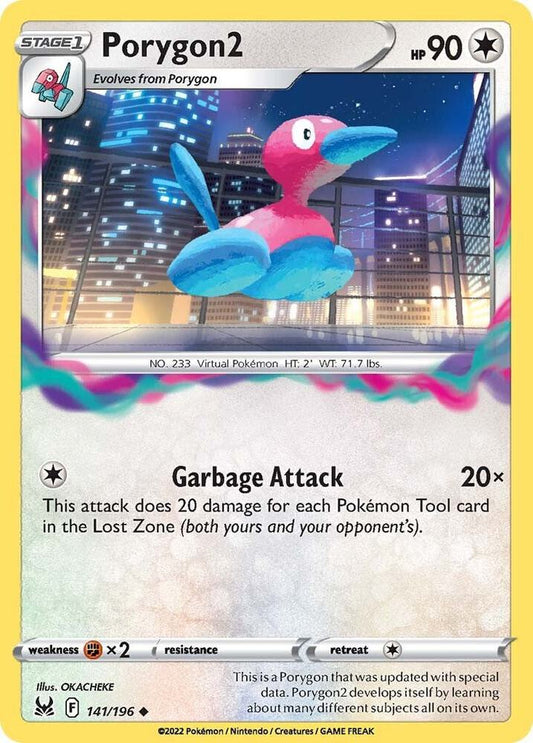 Porygon2 141/196 (SWSH11: Lost Origin) 