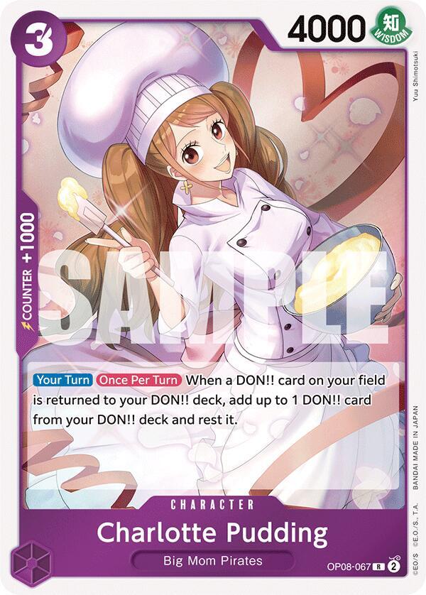 Charlotte Pudding 067 OP08-067 (Two Legends)  - Foil