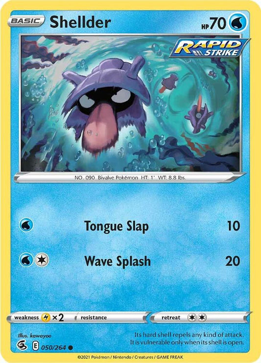 Shellder 050/264 (SWSH08: Fusion Strike) 