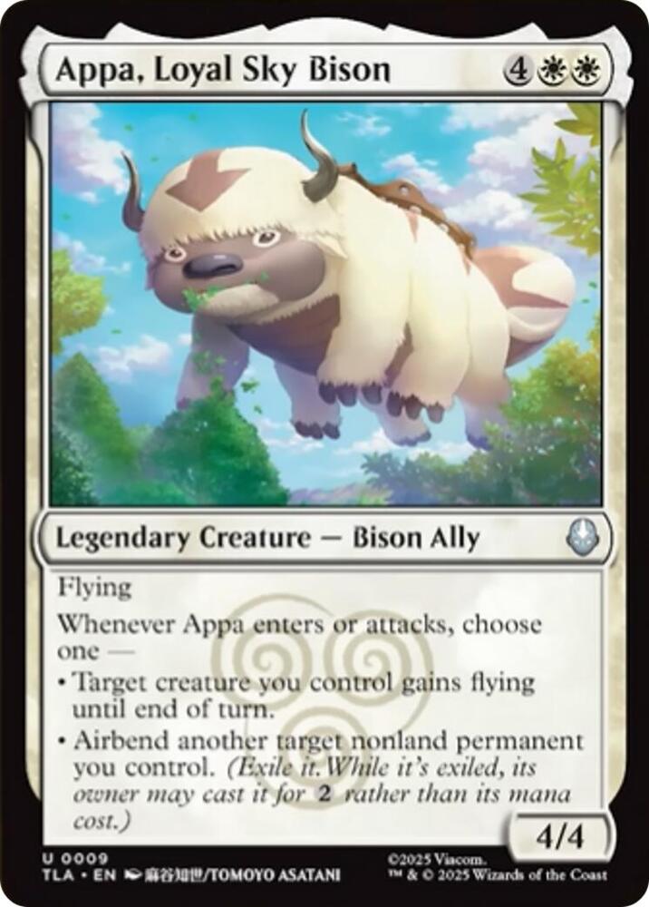 Appa, Loyal Sky Bison 9 (Avatar: The Last Airbender) 