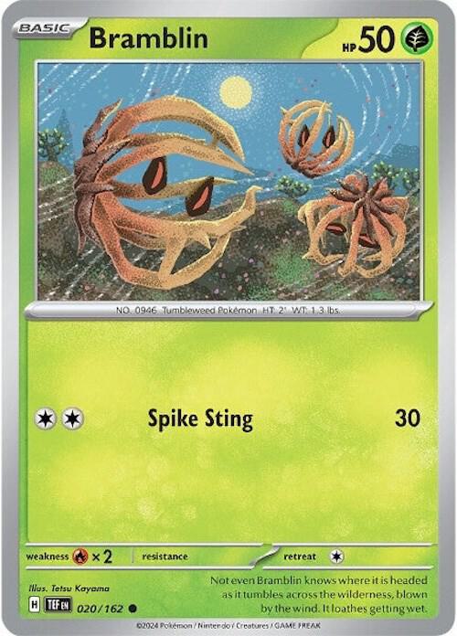 Bramblin 020/162 (SV05: Temporal Forces)  - Reverse Holofoil