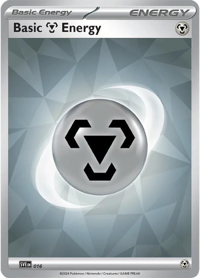 Basic Metal Energy 016 016 (SVE: Scarlet & Violet Energies)  - Holofoil