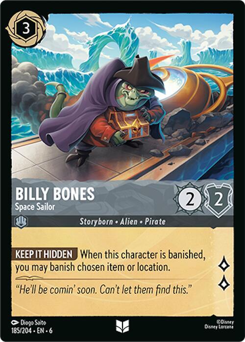 Billy Bones Space Sailor 185/204 (Azurite Sea) 