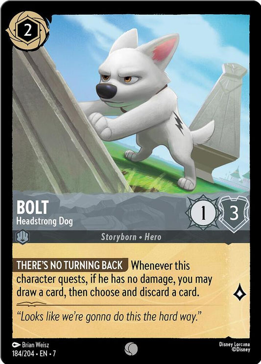 Bolt, Headstrong Dog 184/204 (Archazia's Island)  - Cold Foil