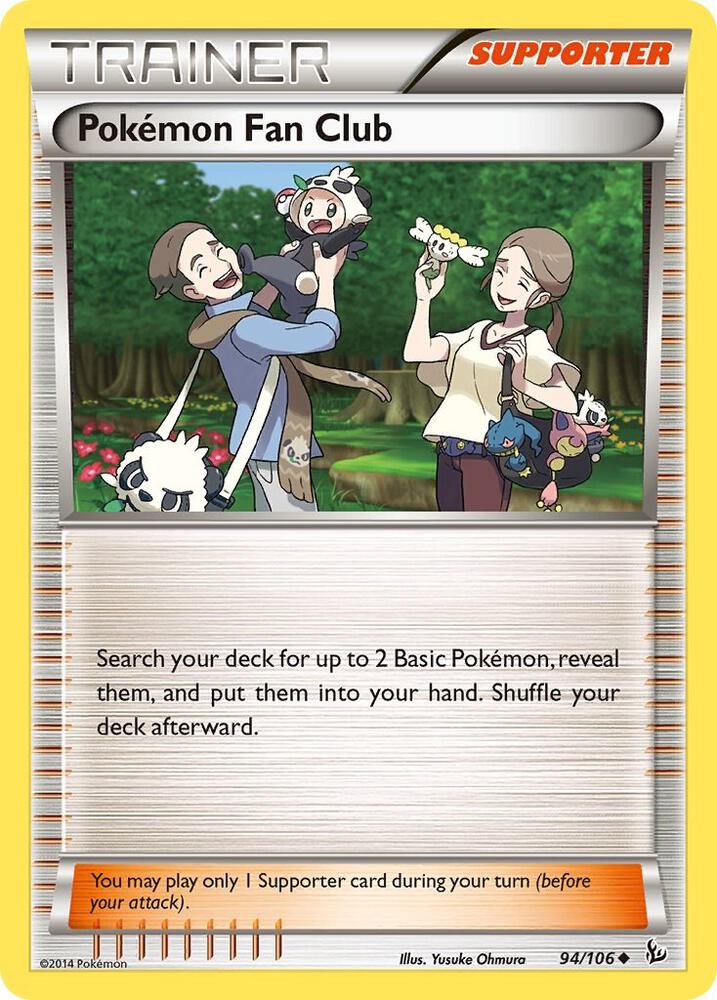 Pokemon Fan Club 94/106 (XY - Flashfire) 