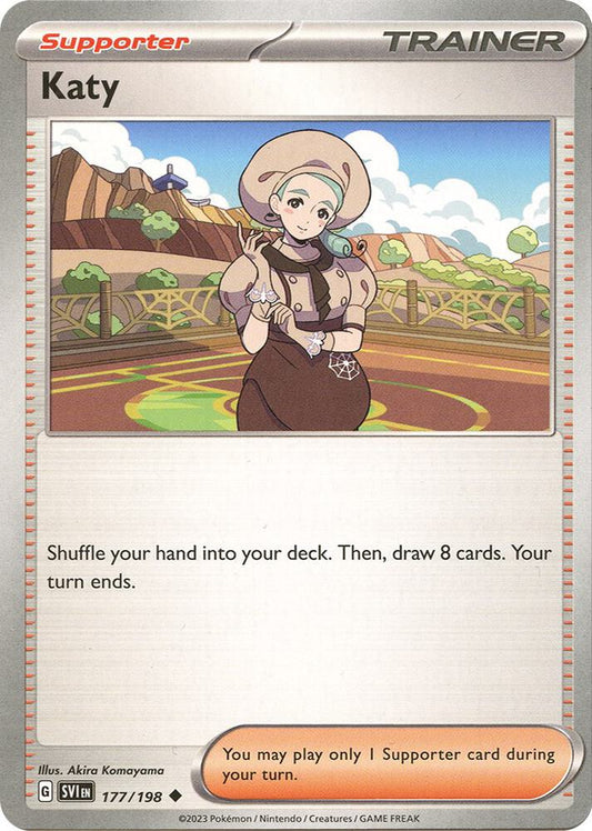 Katy 177/198 (SV01: Scarlet & Violet Base Set) 
