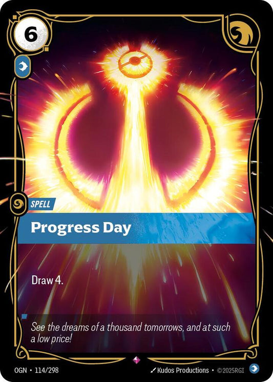 Progress Day 114/298 (Origins)  - Foil