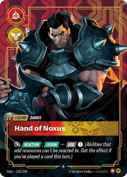 Darius - Hand of Noxus 253/298 (Origins)  - Foil