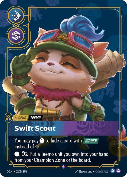 Teemo - Swift Scout 263/298 (Origins)  - Foil