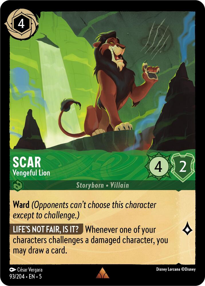 Scar Vengeful Lion 93/204 (Shimmering Skies) 
