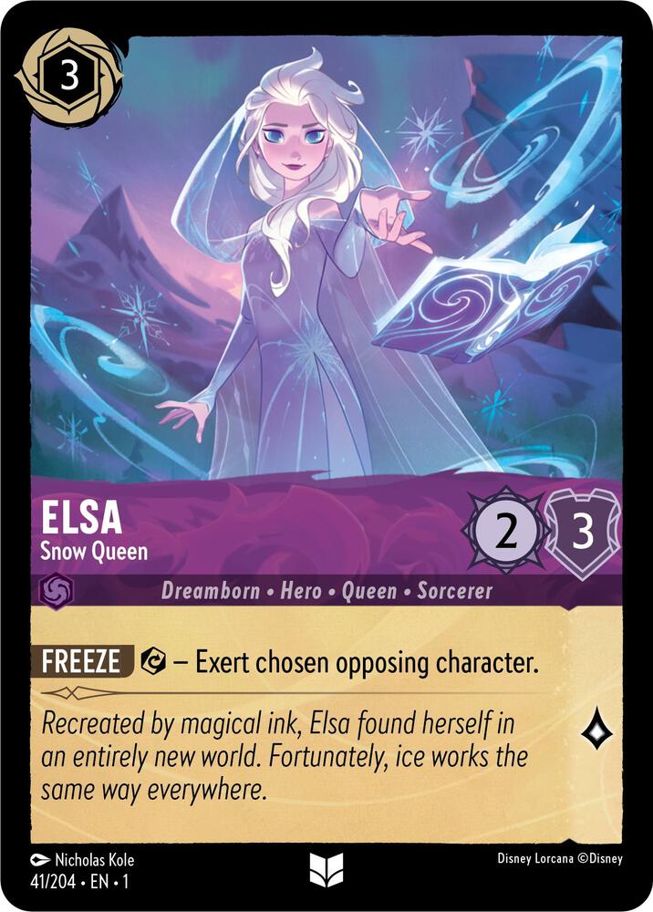 Elsa Snow Queen 41/204 (The First Chapter) 