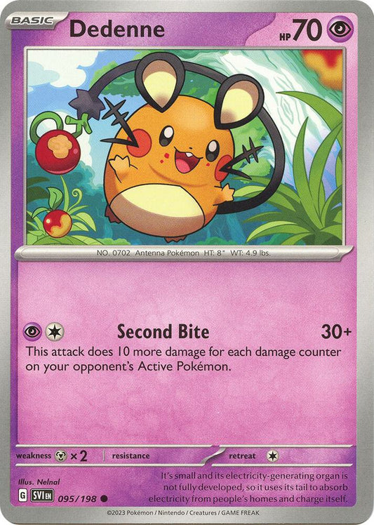 Dedenne 095/198 (SV01: Scarlet & Violet Base Set) 