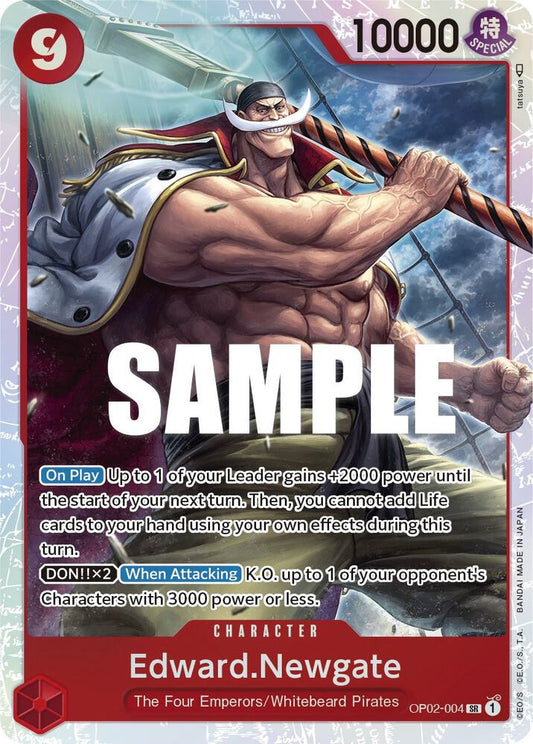 EdwardNewgate 004 OP02-004 (Paramount War)  - Foil