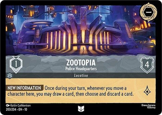 Zootopia Police Headquarters 203/204 (Whispers in the Well) 