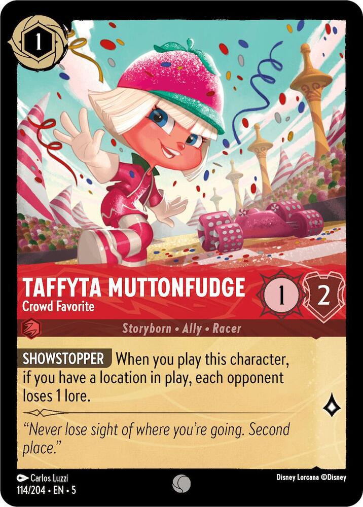 Taffyta Muttonfudge Crowd Favorite 114/204 (Shimmering Skies) 