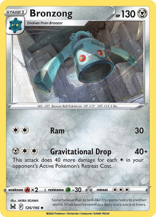 Bronzong 126/196 (SWSH11: Lost Origin) 