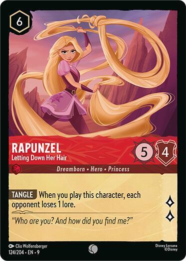 Rapunzel Letting Down Her Hair 124/204 (Fabled) 
