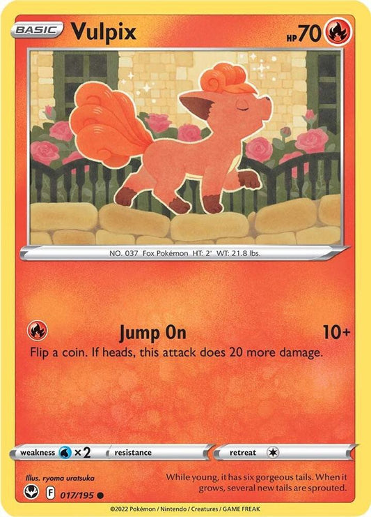 Vulpix 017/195 (SWSH12: Silver Tempest) 