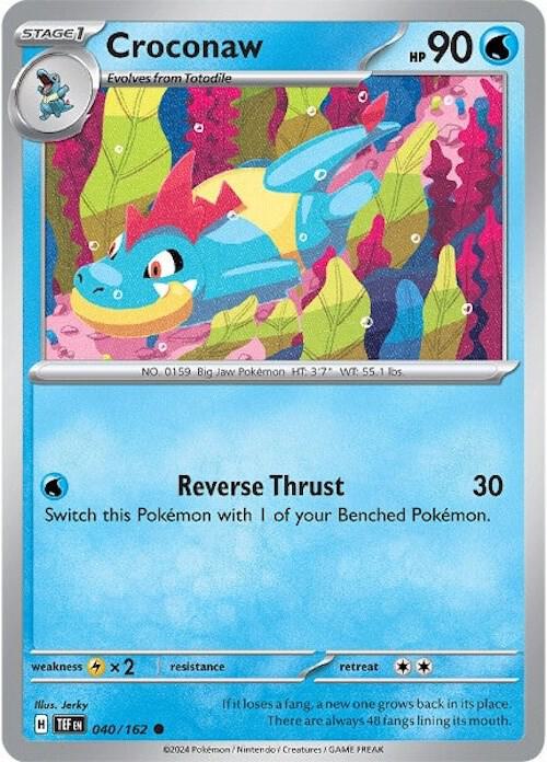 Croconaw 040/162 (SV05: Temporal Forces) 