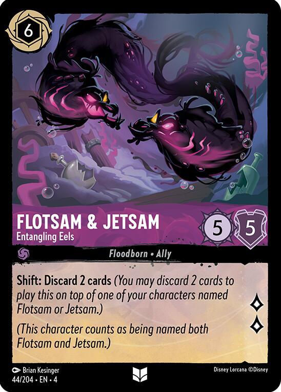 Flotsam and Jetsam, Entangling Eels 44/204 (Ursula's Return) 