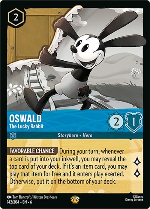 Oswald The Lucky Rabbit 142/204 (Azurite Sea) 
